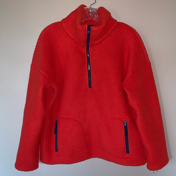 J.Crew Polartec® Fleece Half-Zip Pullover Jacket - Picture 5 of 8
